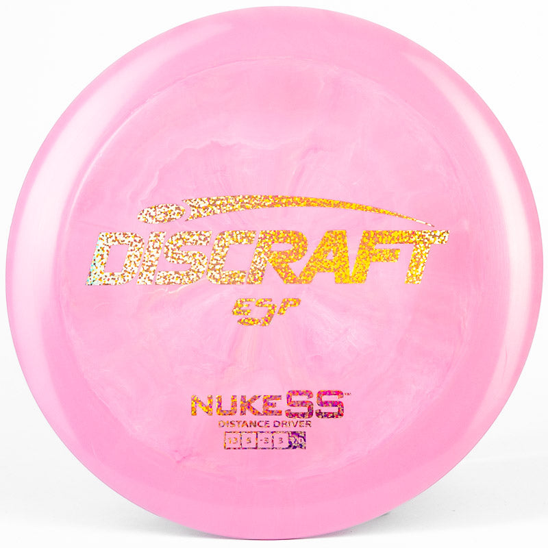 Pink Discraft Nuke SS ESP with Gold Dots Stamp
