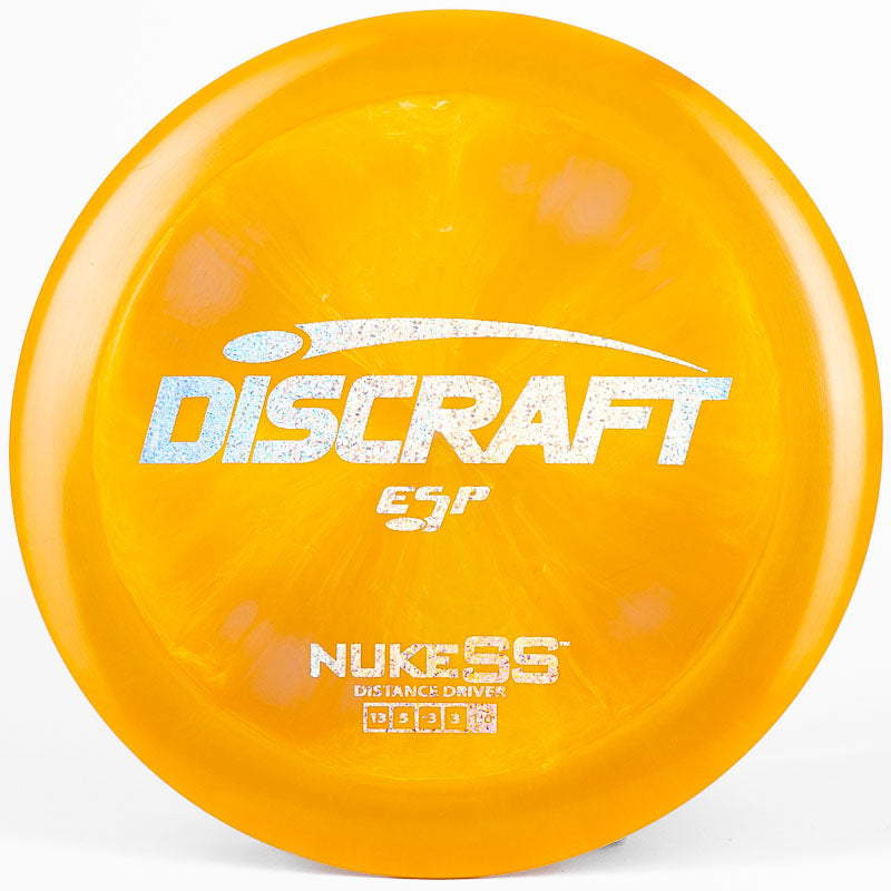 Yellow Discraft Nuke SS ESP Silver Dots Stamp