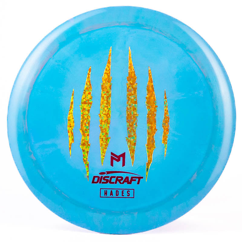 Discraft Paul Mcbeth 6x Claw ESP Hades Blue | Gold Squares |  170g-172g