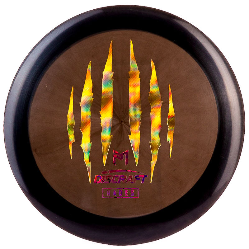 Discraft Paul Mcbeth 6x Claw ESP Hades Black | Gold Squares |  173g-174g
