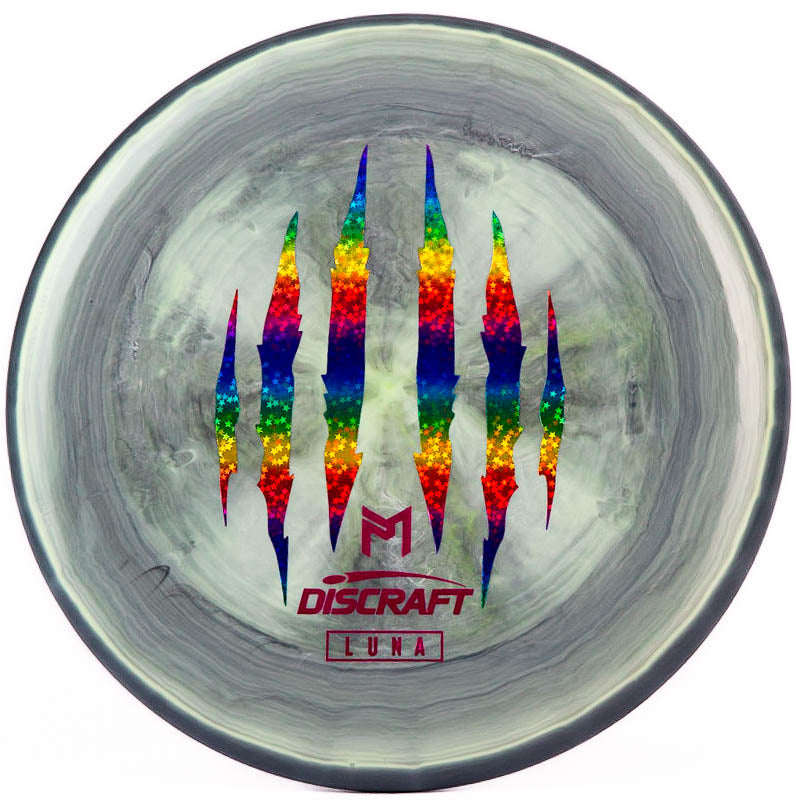 Discraft Paul McBeth 6x Claw ESP Luna Gray Green | Rainbow Stars |  170g-172g