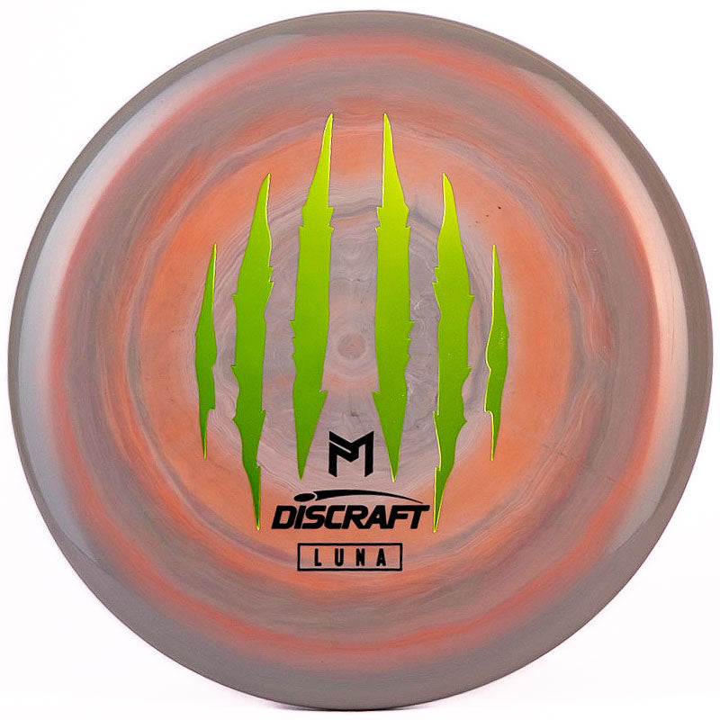 Discraft Paul McBeth 6x Claw ESP Luna Unique | Green |  173g-174g