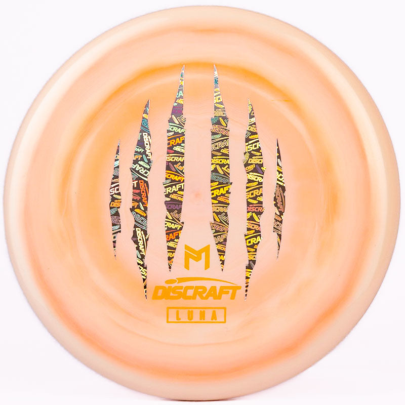 Discraft Paul McBeth 6x Claw ESP Luna Pink Orange | Holo Discraft |  173g-174g