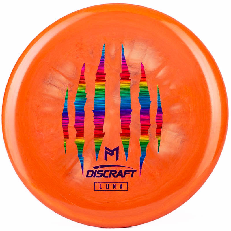 Discraft Paul McBeth 6x Claw ESP Luna Unique | Rainbow Lines |  173g-174g