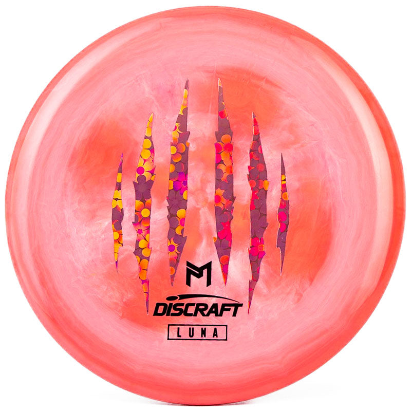 Discraft Paul McBeth 6x Claw ESP Luna Pink | Pink Flowers |  173g-174g