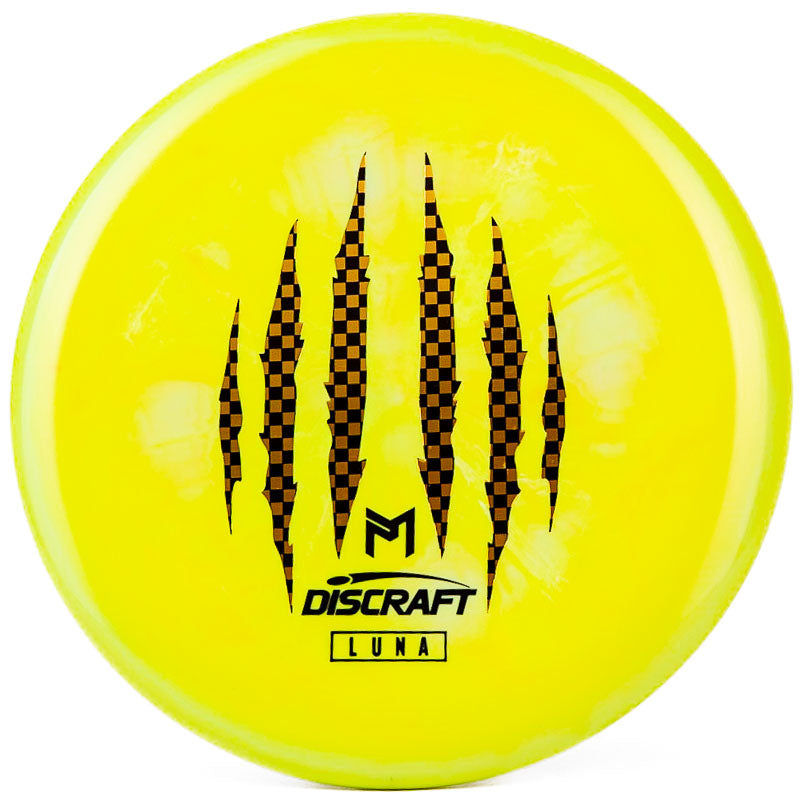 Discraft Paul McBeth 6x Claw ESP Luna Yellow Green | Black |  173g-174g