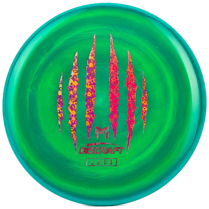 Discraft Paul McBeth 6x Claw ESP Luna Green Teal | Pink Hearts 173g-174g