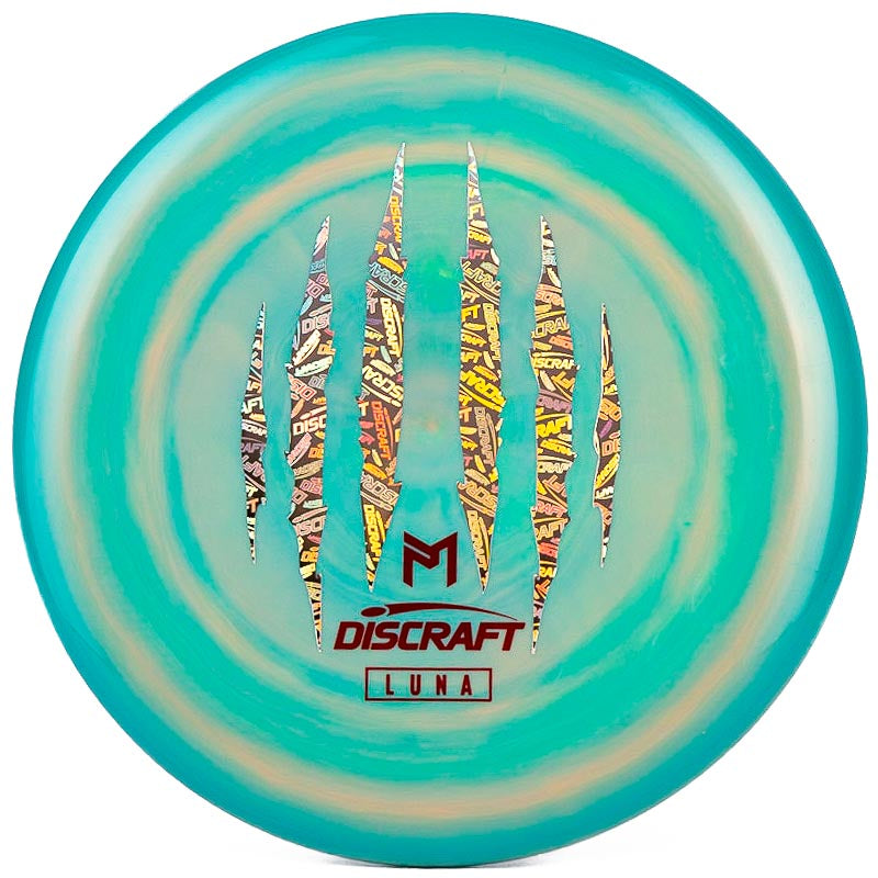 Discraft Paul McBeth 6x Claw ESP Luna Teal Salmon | Holo Discraft |  173g-174g