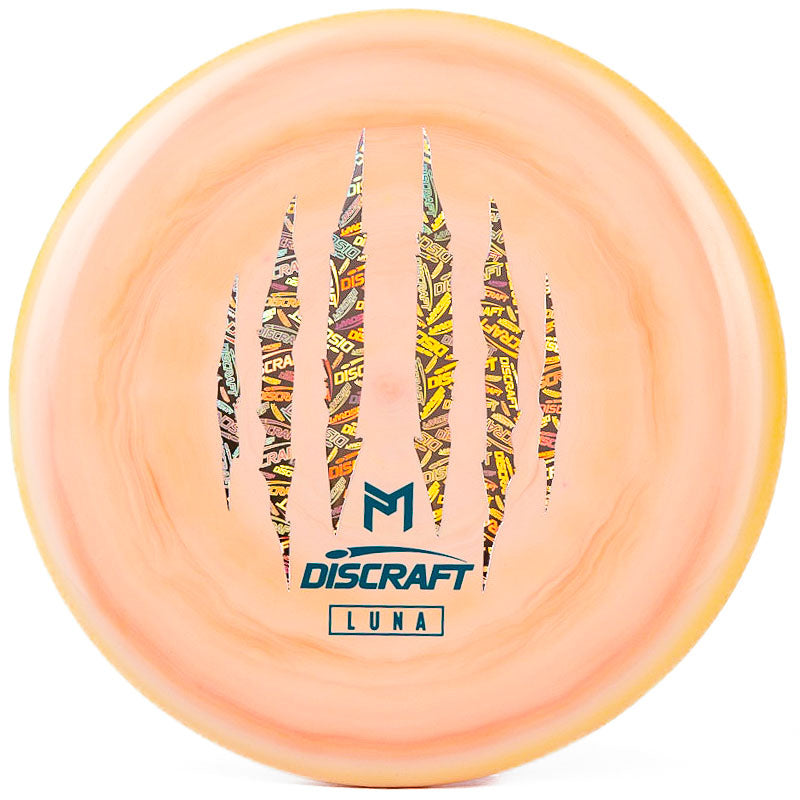 Discraft Paul McBeth 6x Claw ESP Luna Peach Yellow | Holo Discraft |  173g-174g