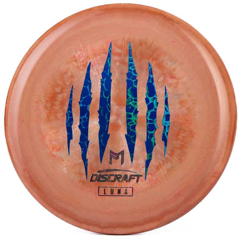 Discraft Paul McBeth 6x Claw ESP Luna Unique | Blue Reptile |  170g-172g