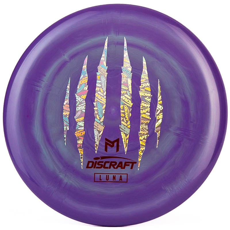 Discraft Paul McBeth 6x Claw ESP Luna Purple Aqua  | Holo Discraft |  173g-174g