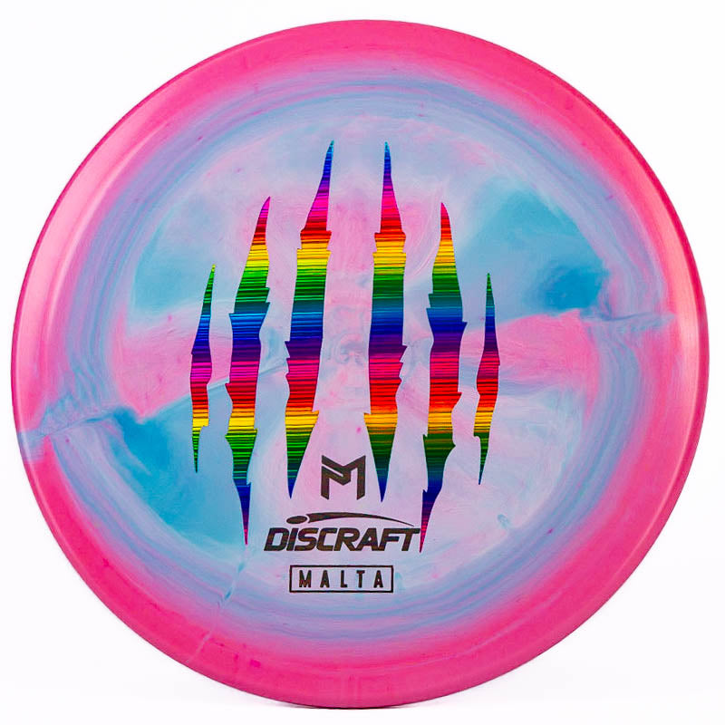 Discraft Paul McBeth 6x Claw ESP Malta Pink Blue | Rainbow Lines |  167g-169g