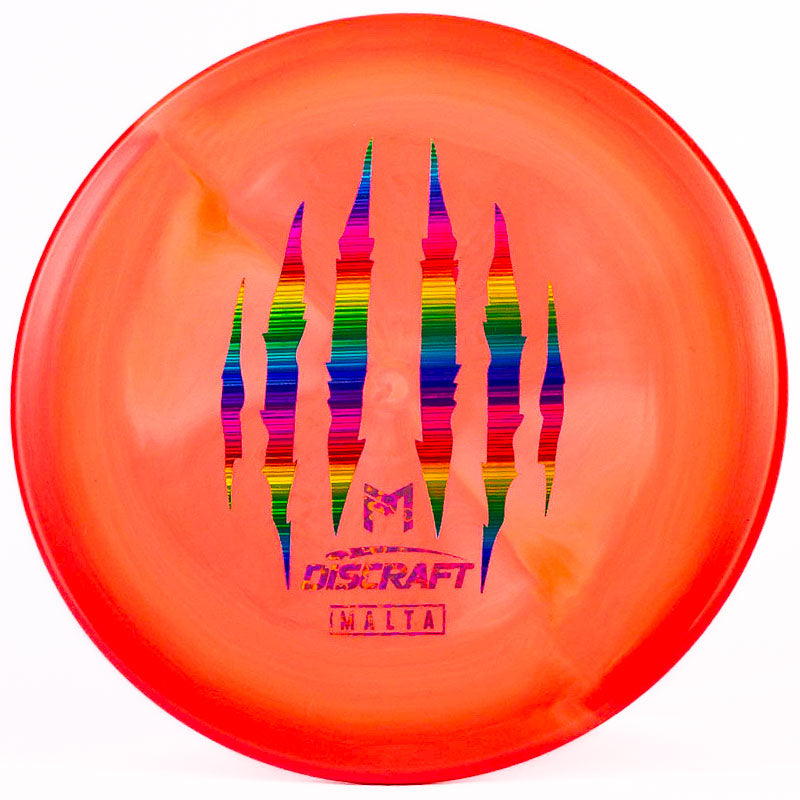 Discraft Paul McBeth 6x Claw ESP Malta Hot Pink | Rainbow Lines |  167g-169g