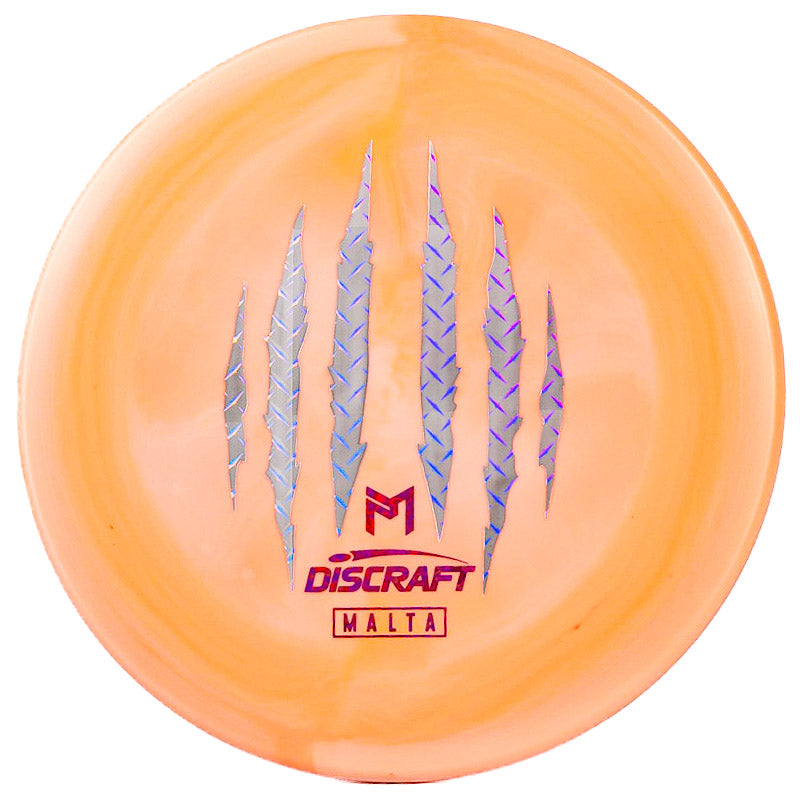 Discraft Paul McBeth 6x Claw ESP Malta Pink | Silver Metal |  167g-169g