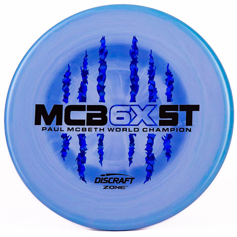 Discraft Paul McBeth 6x Claw ESP Zone Purple Blue | Blue Shatter |  173g-174g