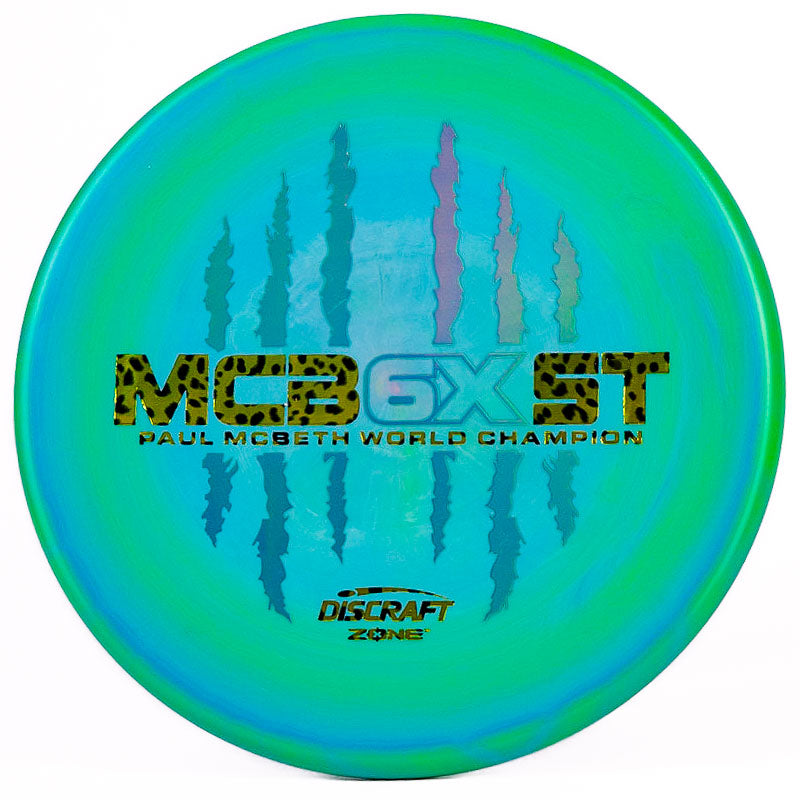 Discraft Paul McBeth 6x Claw ESP Zone Blue Green | Holographic |  170g-172g