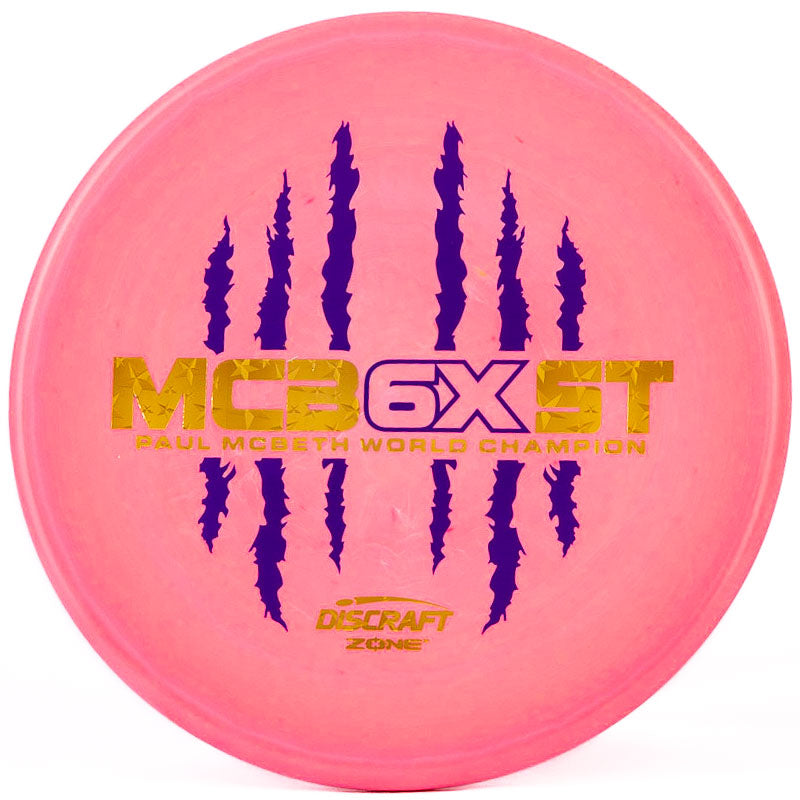 Discraft Paul McBeth 6x Claw ESP Zone Pink | Gold Stars |  173g-174g