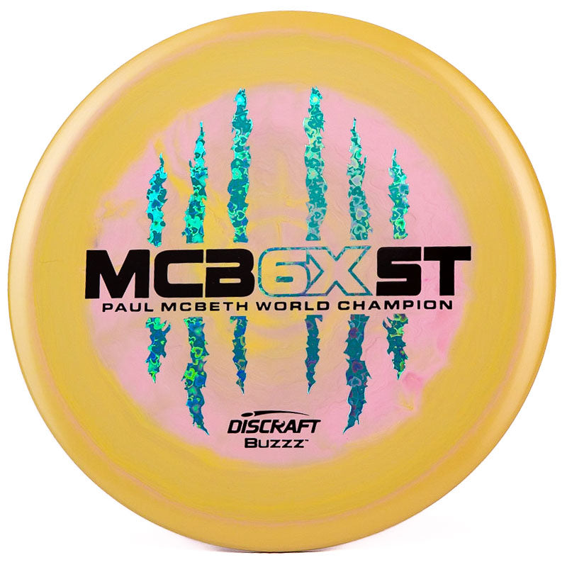 Discraft Paul Mcbeth 6x Claw Mc Beast Buzzz Tan Pink | Holo Hearts |  177g+
