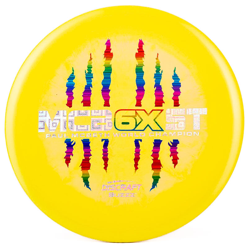 Discraft Paul Mcbeth 6x Claw Mc Beast Buzzz Yellow Green | Rainbow Lasers |  177g+