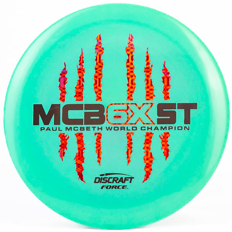 Discraft Paul Mcbeth 6x Claw Mc Beast Force Green | Holo Pattern |  173g-174g