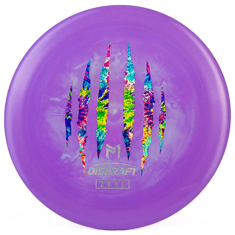 Discraft Paul McBeth 6x Claw Zeus Purple | Party Time |  170g-172g