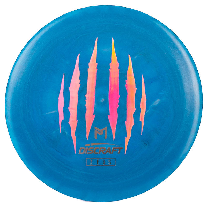 Discraft Paul McBeth 6x Claw Zeus Blue | Holographic |  170g-172g