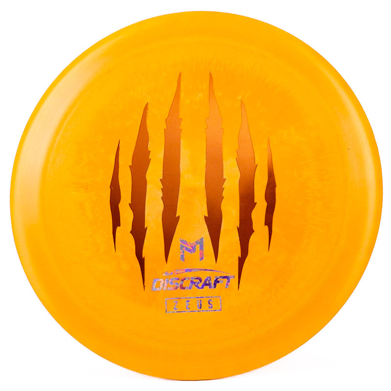 Discraft Paul McBeth 6x Claw Zeus Orange  | Holo Flowers |  170g-172g