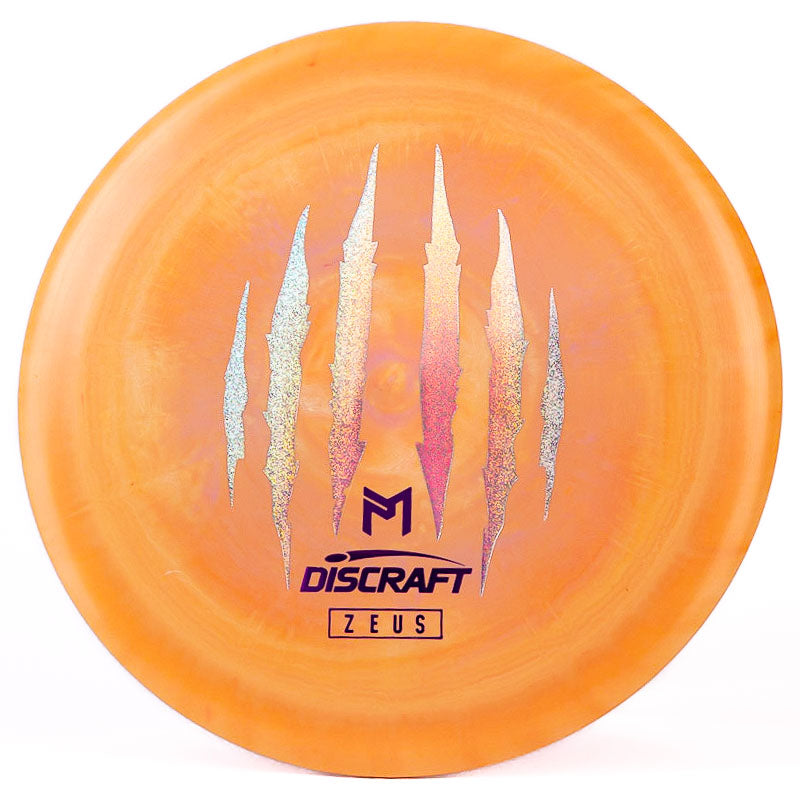 Discraft Paul McBeth 6x Claw Zeus Orange  | Holo Glitter |  173g-174g