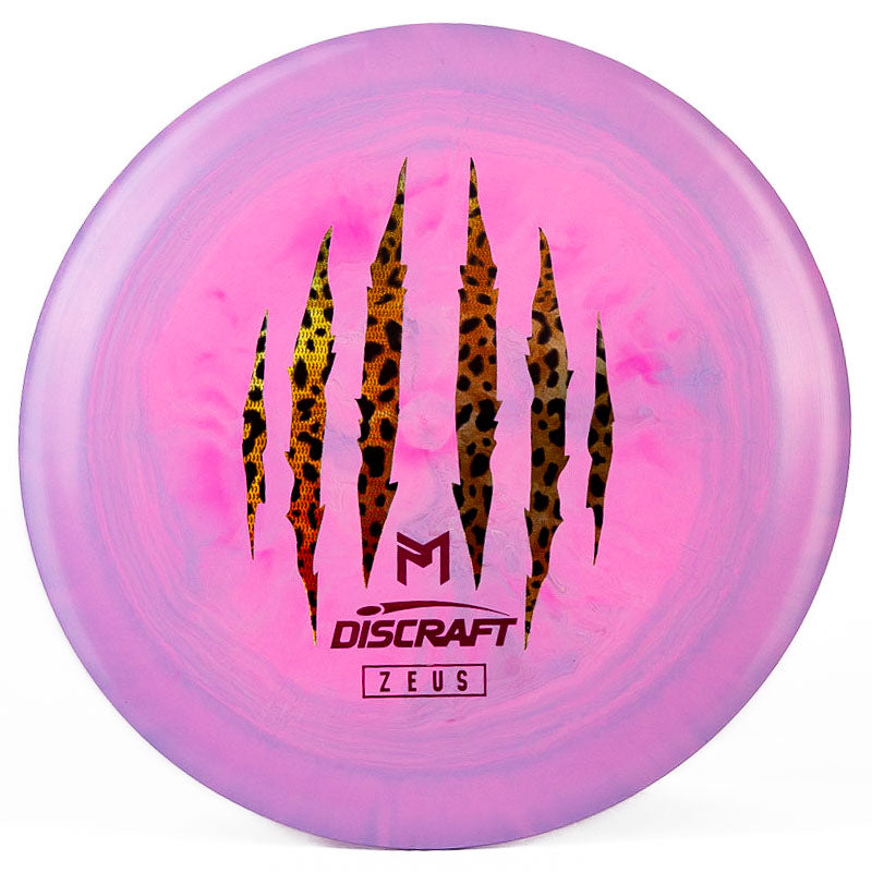 Discraft Paul McBeth 6x Claw Zeus Pink Purple | Holo Leopard |  170g-172g