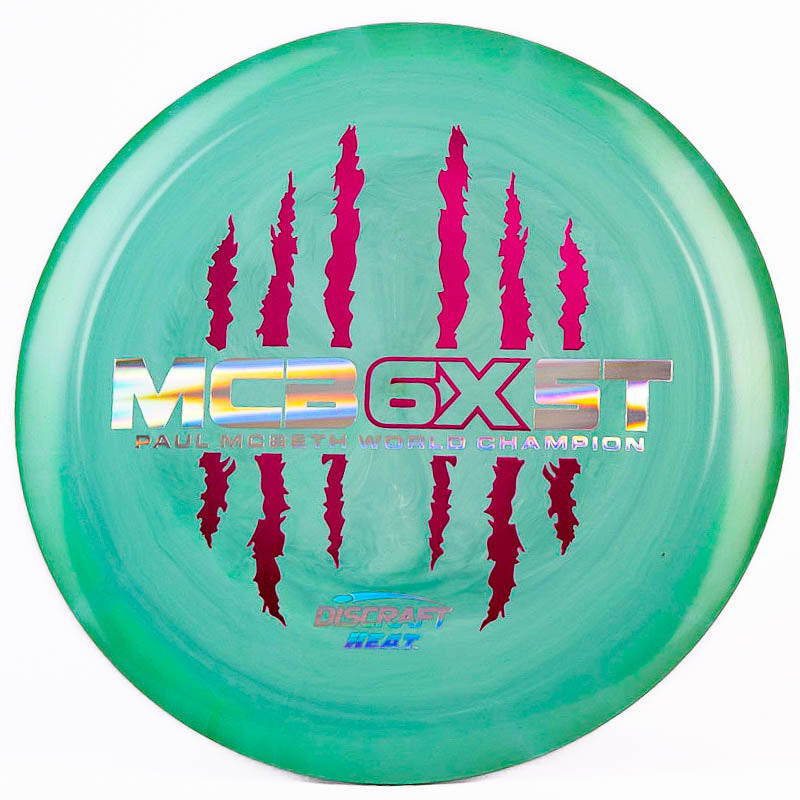 Discraft Paul McBeth 6x McBeast ESP Heat Blue Green | Holographic |  173g-174g