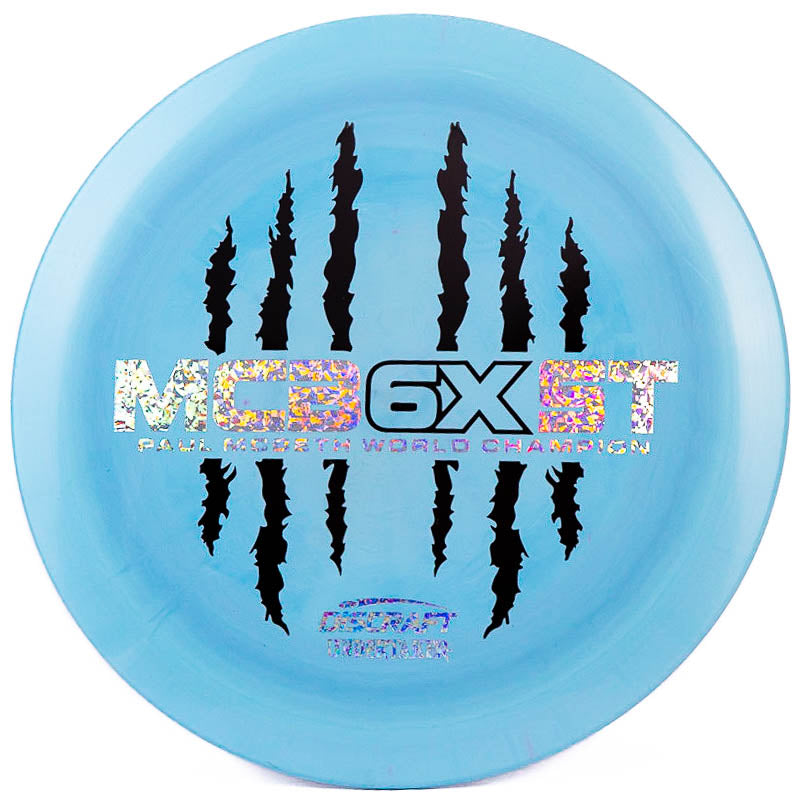 Discraft Paul McBeth 6x McBeast ESP Undertaker Blue | Silver Shatter |  173g-174g