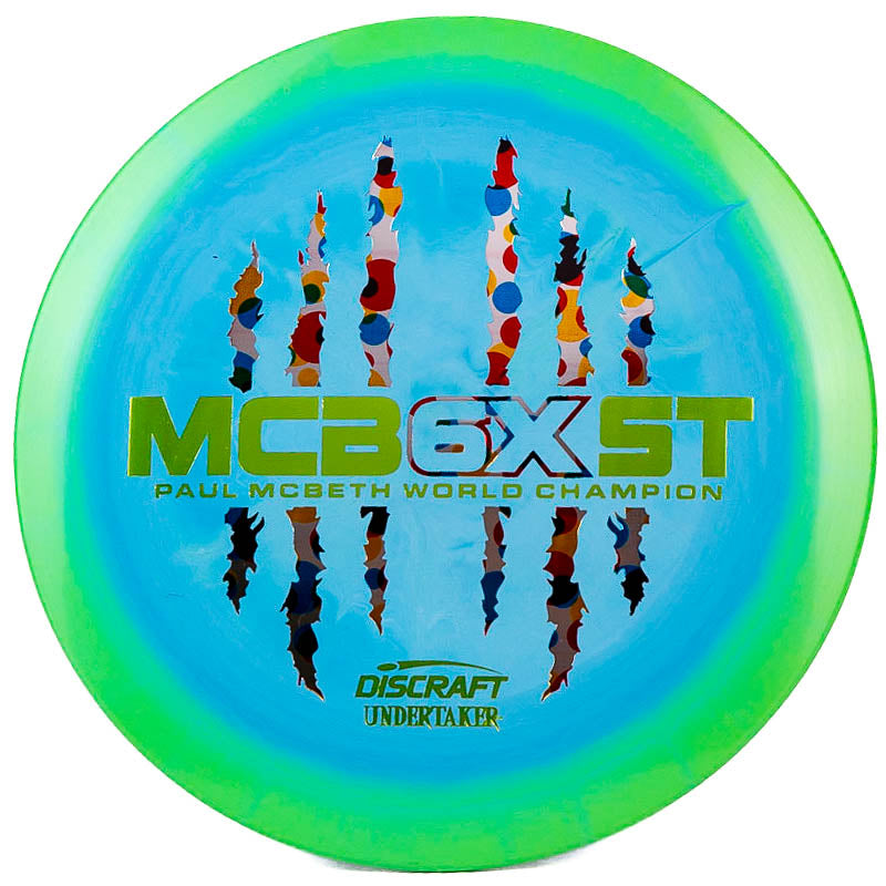 Discraft Paul McBeth 6x McBeast ESP Undertaker Green Blue | Wonderbread |  170g-172g