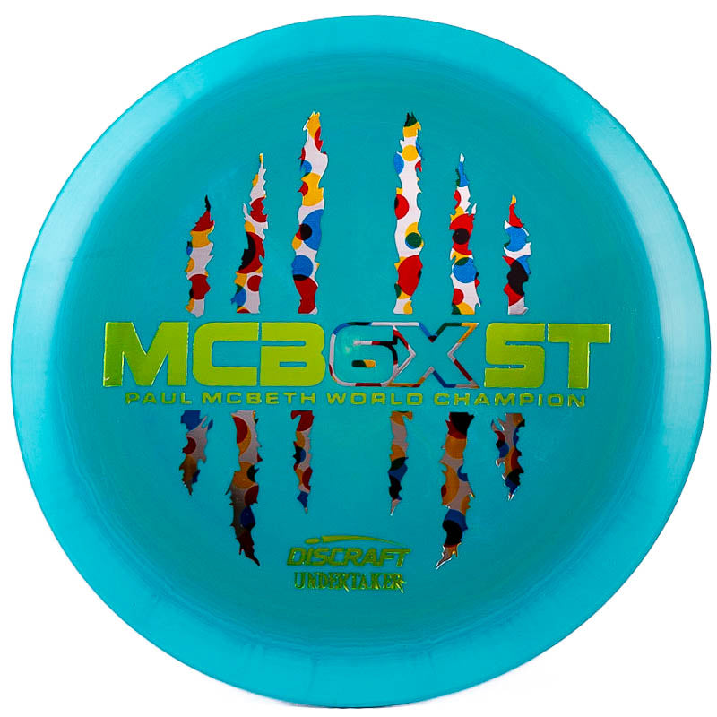 Discraft Paul McBeth 6x McBeast ESP Undertaker Blue Teal | Wonderbread |  170g-172g