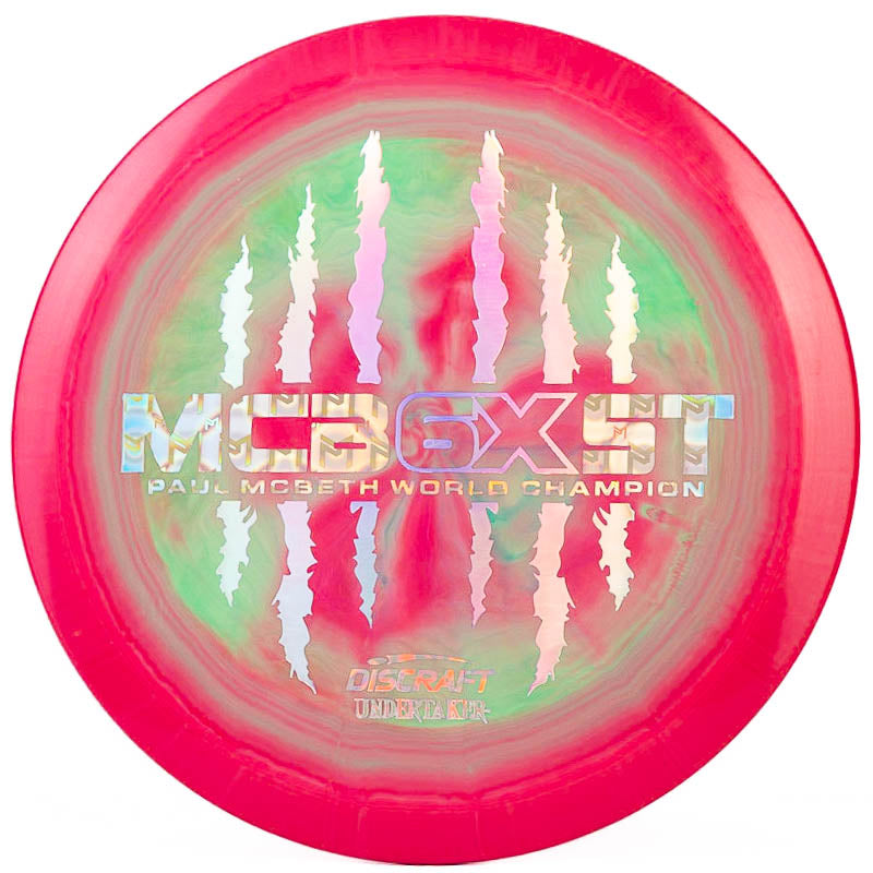 Discraft Paul McBeth 6x McBeast ESP Undertaker Pink Green | Holo McBeth |  170g-172g