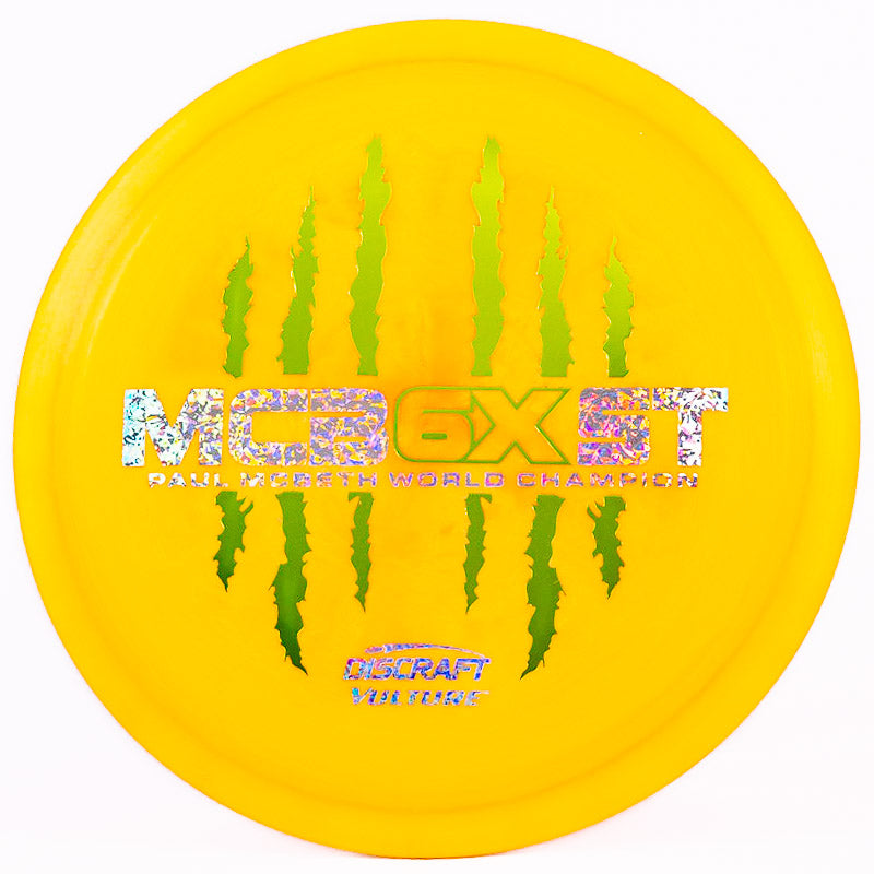 Discraft Paul McBeth 6x McBeast ESP Vulture Yellow Orange | Green  |  173g-174g