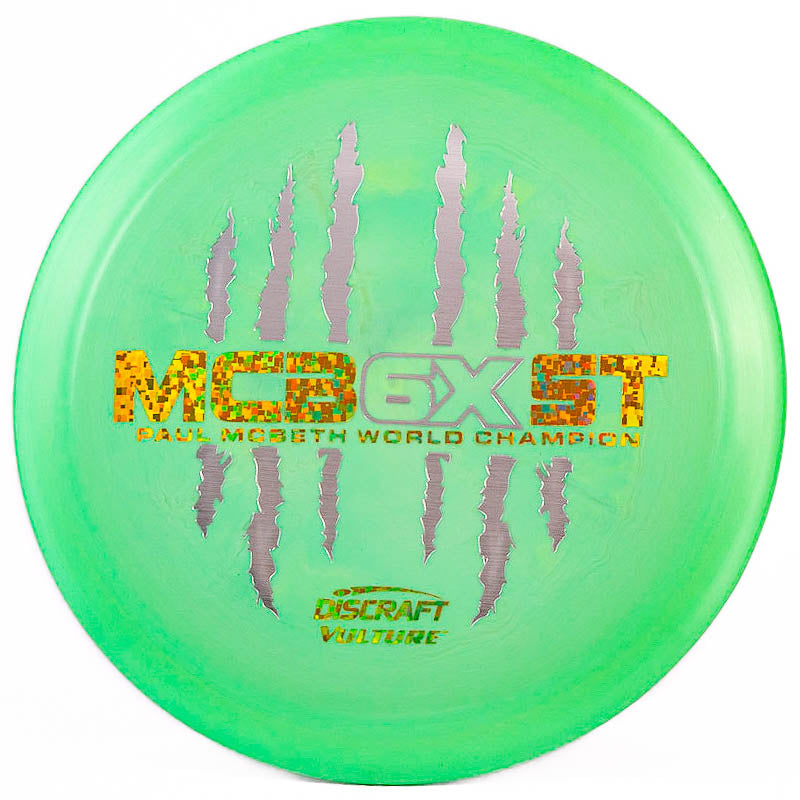 Discraft Paul McBeth 6x McBeast ESP Vulture Mint Green | Silver  |  173g-174g