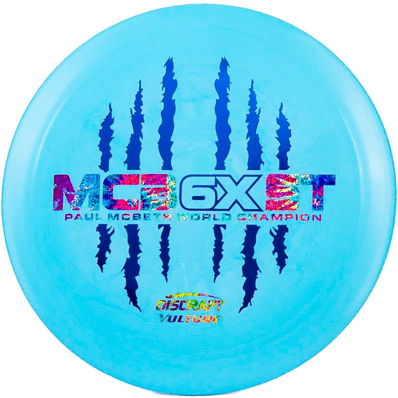 Discraft Paul McBeth 6x McBeast ESP Vulture Blue | Party Time |  173g-174g