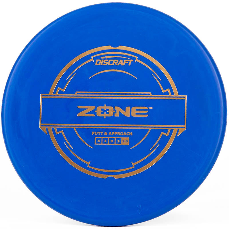 Discraft Putter Line Zone Blue | Chrome |  173g-174g