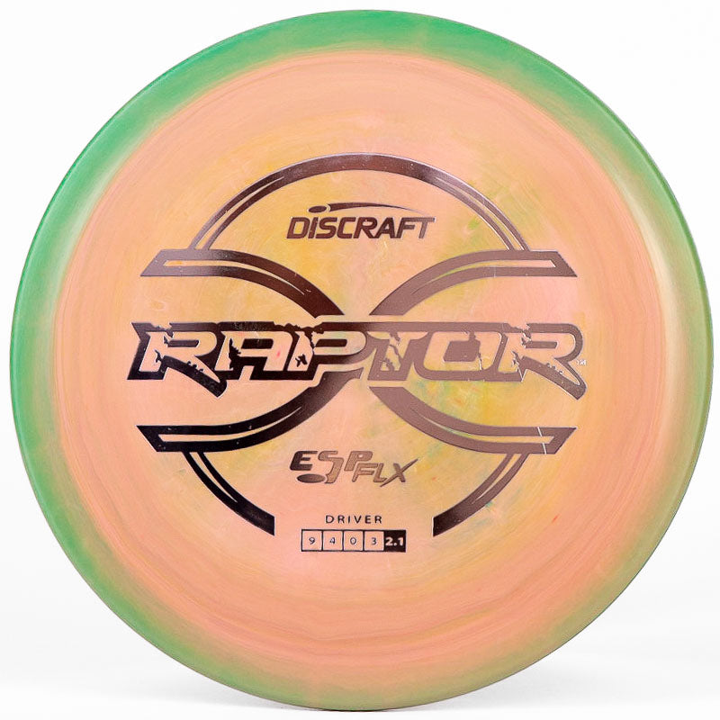 Discraft Raptor (ESP FLX) Teal Pink | Silver |  167g-169g
