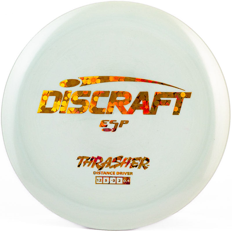 Discraft  Thrasher (ESP) Light Gray | Gold Flowers |  173g-174g