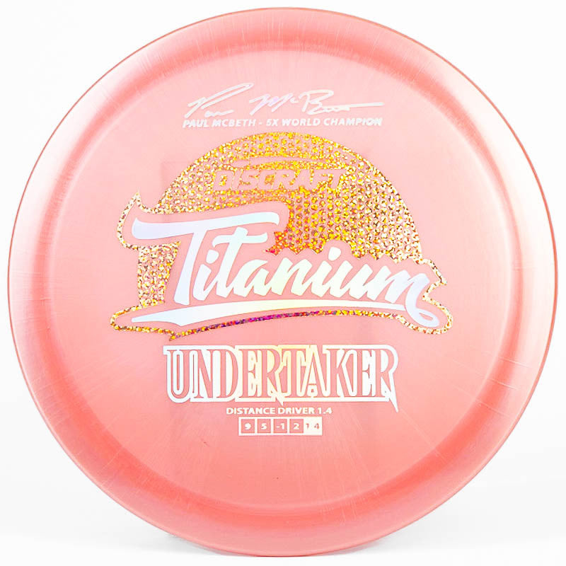Discraft Titanium Undertaker Pink | Holographic | 170g-172g