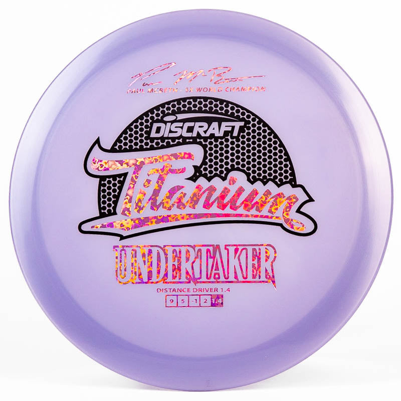 Discraft Undertaker (Titanium) Purple | Black Pink |  167g-169g