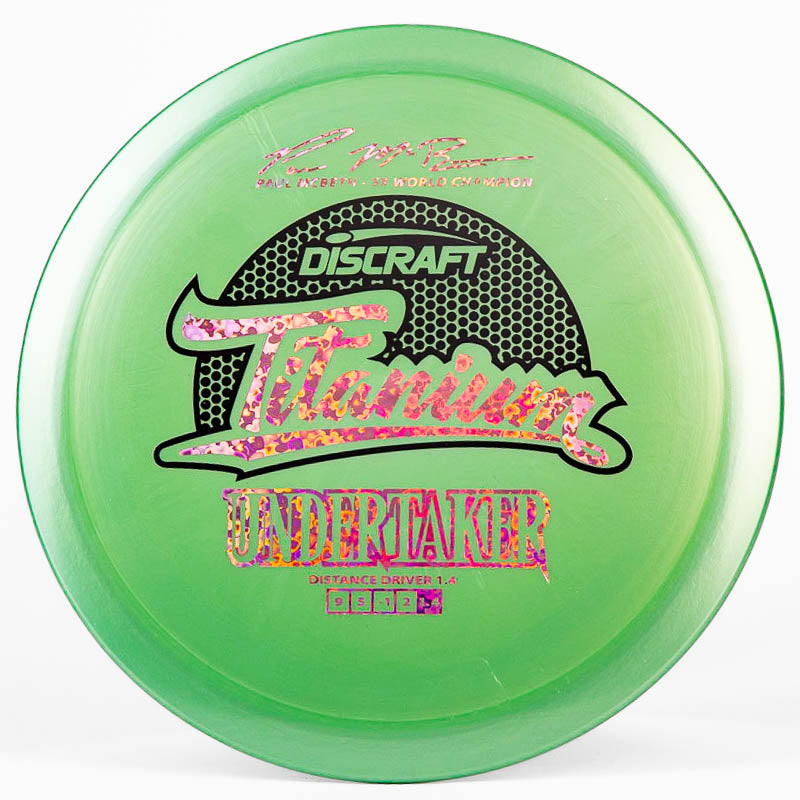Discraft Undertaker (Titanium) Green | Black Pink |  167g-169g