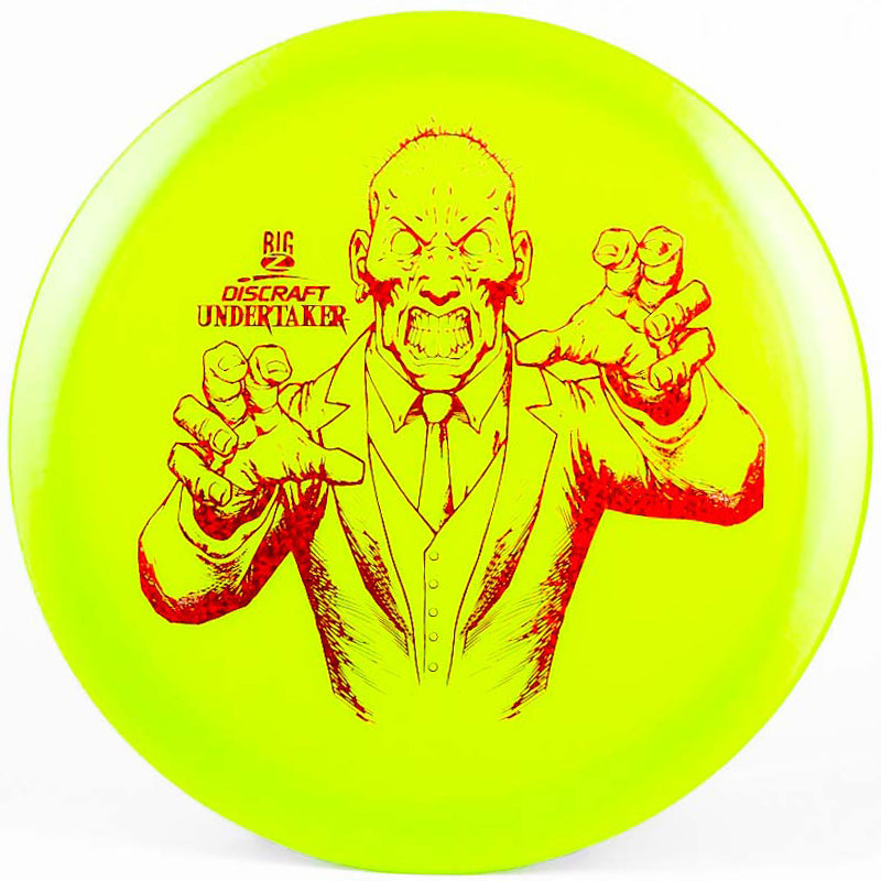 Discraft Undertaker (Big Z) Bright Green | Red Shatter | 173g-174g