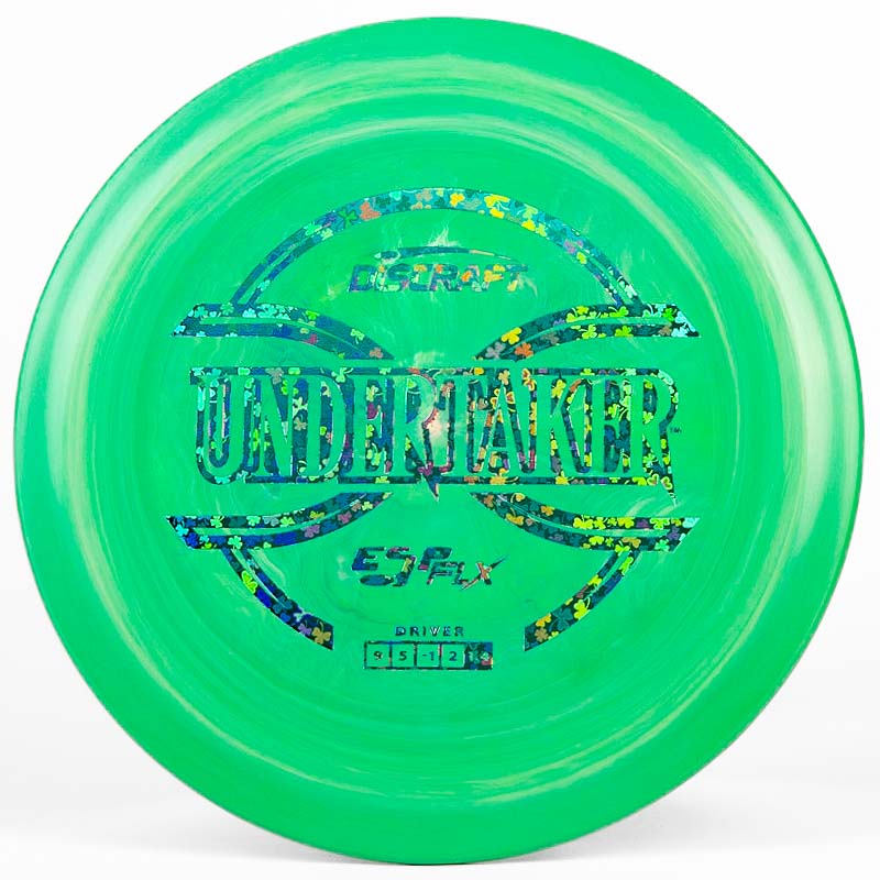 Discraft Undertaker (ESP FLX) Green | Holo Clovers |  170g-172g