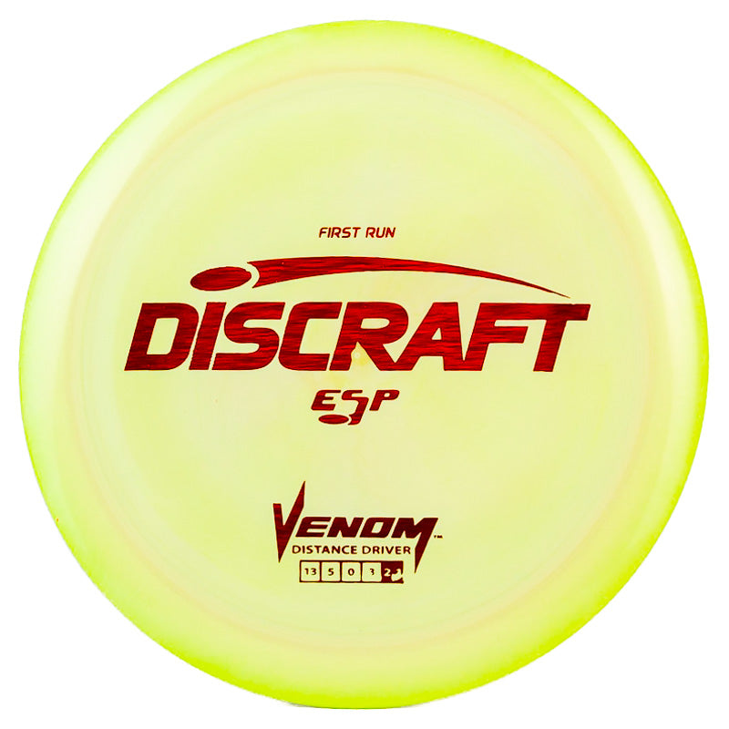 Discraft Venom (ESP) Yellow Green | Red (First Run) |  167g-169g