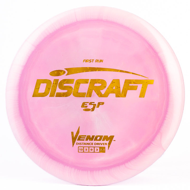 Discraft Venom (ESP) Pink | Gold Star (First Run) |  170g-172g