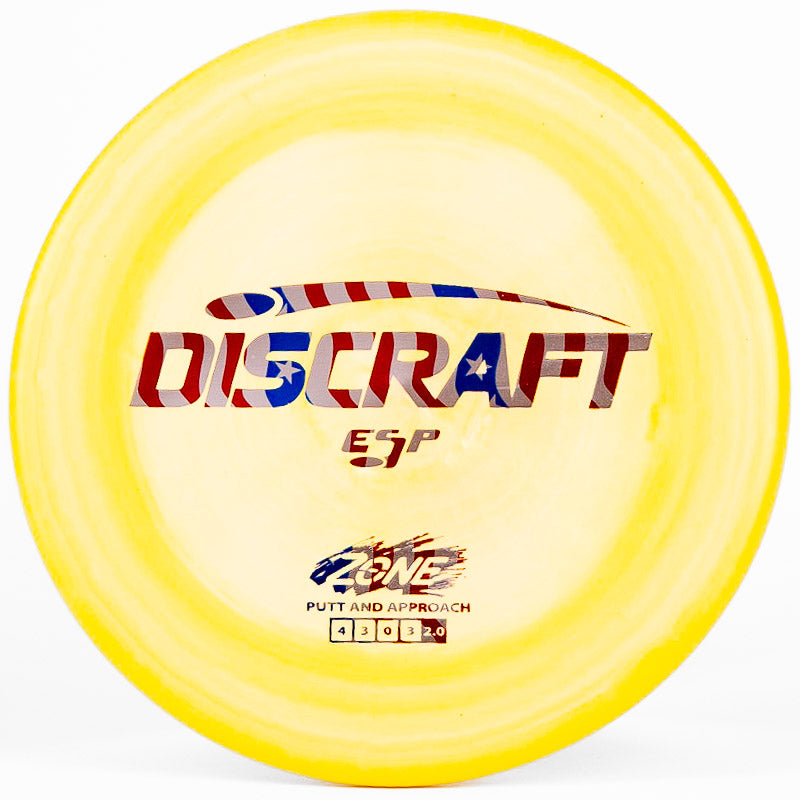 Discraft  Zone (ESP) Yellow  | Flag |  167g-169g