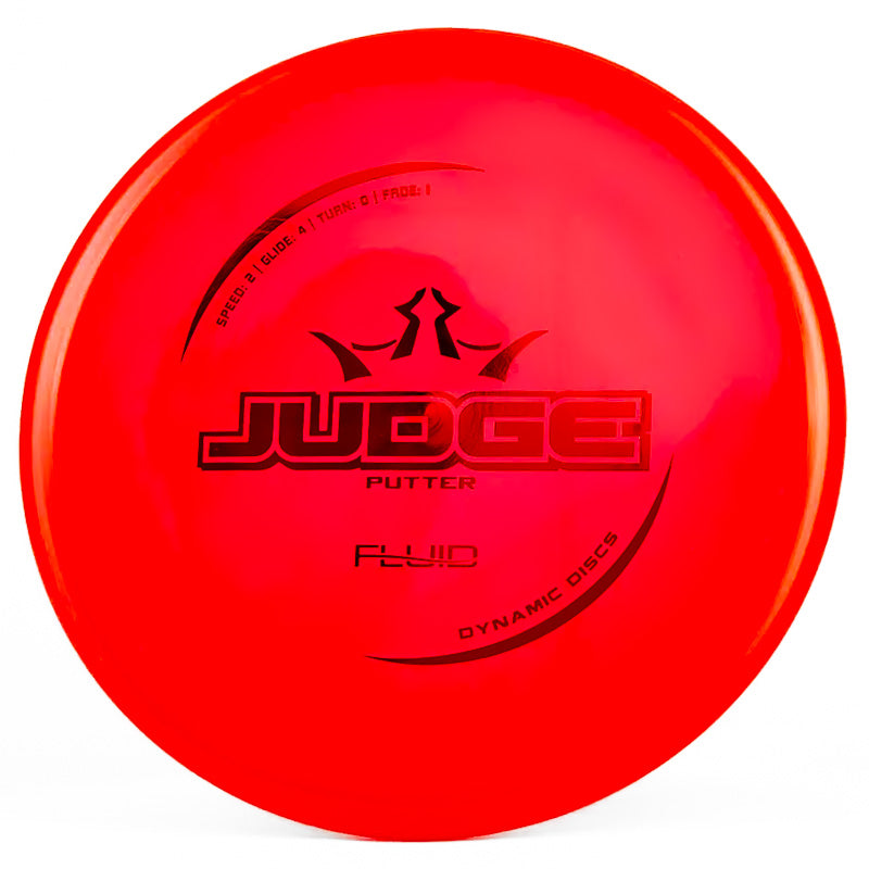 Dynamic Discs Fluid Judge Pink/Red | Red |  174g