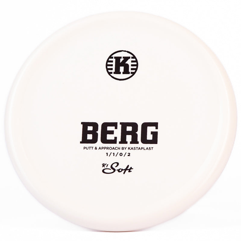 Kastaplast Berg (K1 Soft) White | Black | 175g